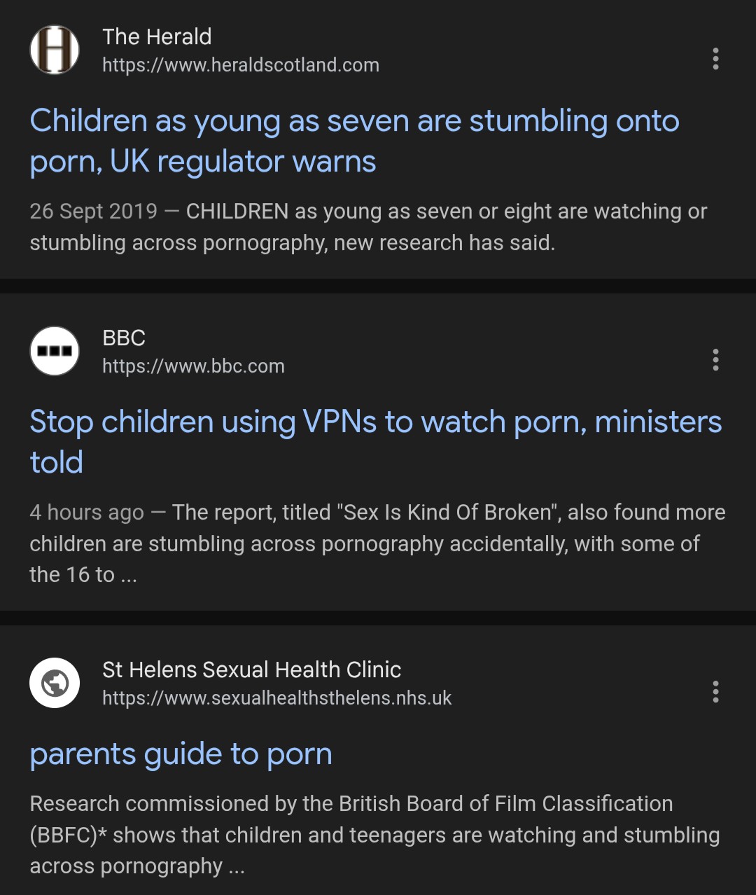 Please: at what point does it cease to be “stumbling across porn” for a teen (or indeed anyone) to install & enable a VPN and type “PORN” into a search query or URL?
